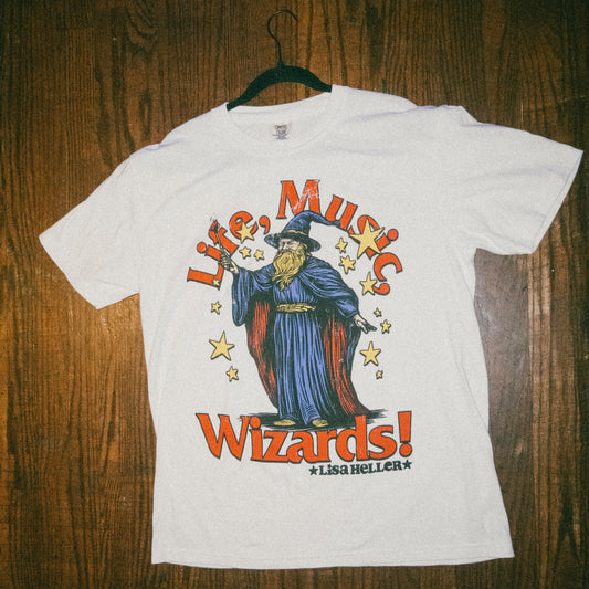 Life, Music, Wizards Tee