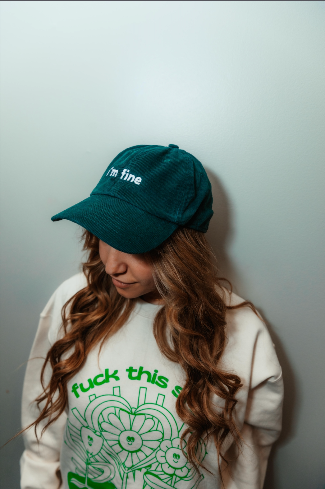 I'm Fine Dad Hat